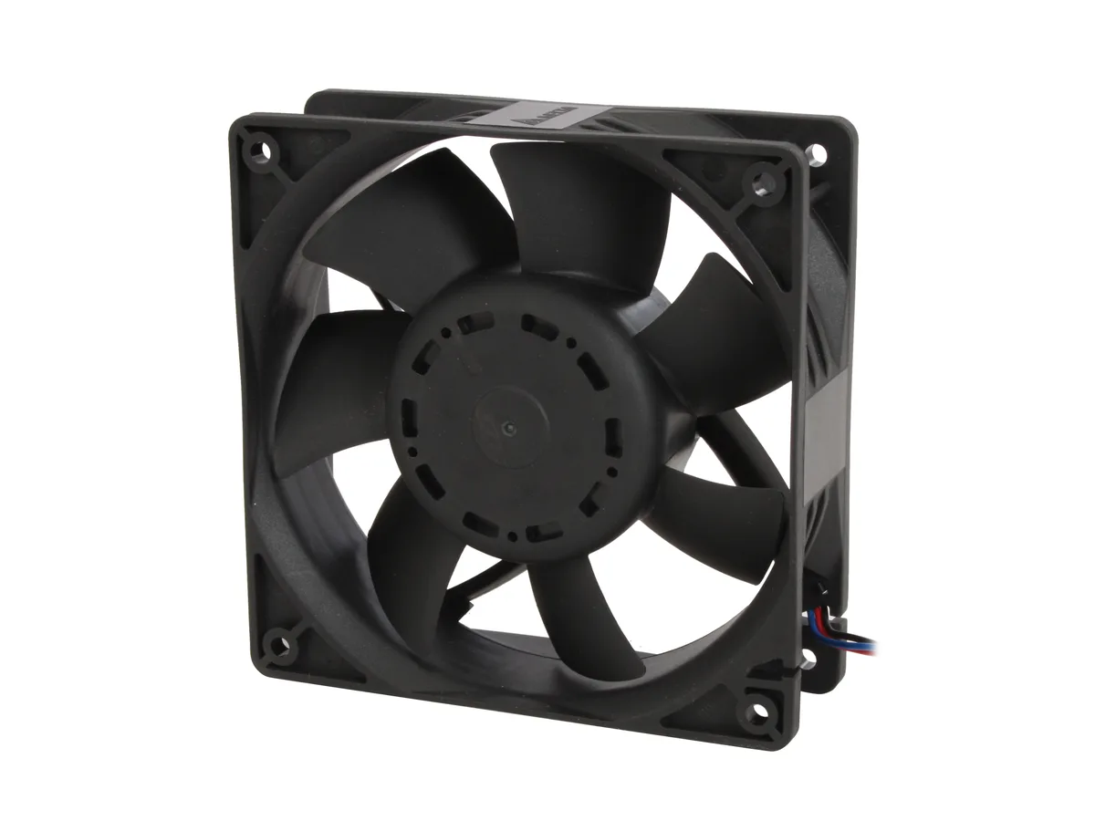 DELTA ELECTRONICS DELTA ELECTRONICS AFB1212GHE-CF00 120mm 38mm 5200 RPM 240.96 CFM 62 dBA case fan — product photo