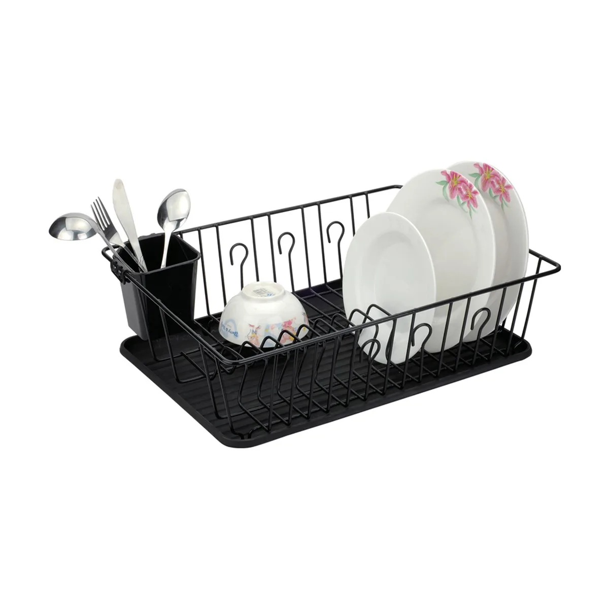 Better Chef Better Chef DR-1603 16 in. 2-tier chrome dish rack — product photo