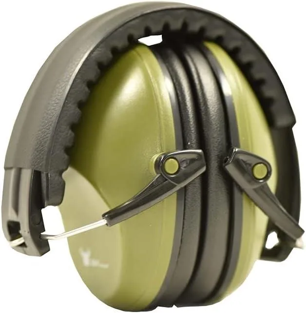 G &amp; F Products G &amp; F Products 12010/BL Ear Muffs Green 26dB NRR — product photo