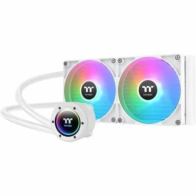 Thermaltake Thermaltake CL-W377-PL14SW-A TH280 V2 ARGB Snow liquid cooler — product photo