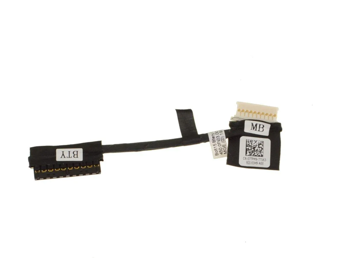DELL DELL Inspiron 5584 5583 Battery Cable Long Cable 7TPM9 — product photo