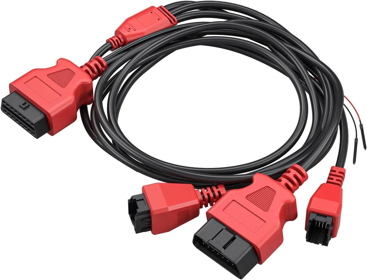 TAURKENAM TAURKENAM 12+8 Cable Adapter for Chrysler 2018+ XTOOL D7 D8 IP616 IP819 IK618 X100 Pad Scan Tools — product photo