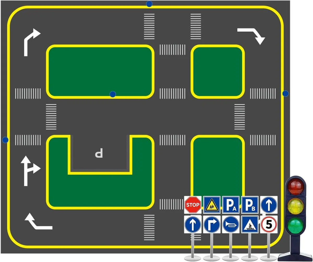 yahboom yahboom Autopilot Curve Map Runway 125 X 110in — product photo