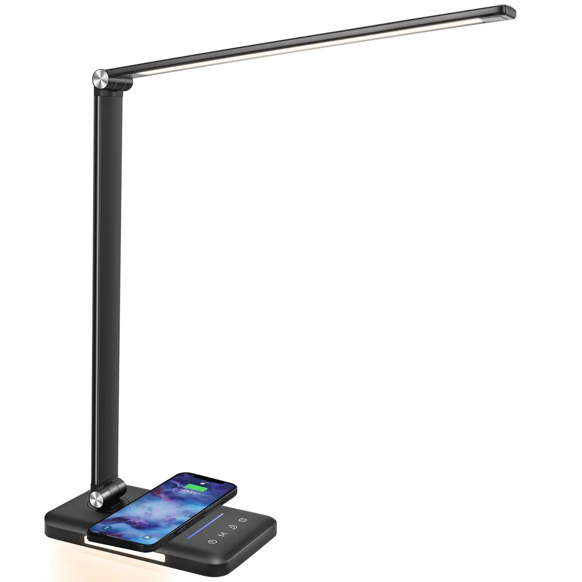  JOSTIC EK009A Table Lamp 10W 1200Lux 50 Modes 12V 24W Adapter 7.48 x 4.33 x 15.35 in — product photo