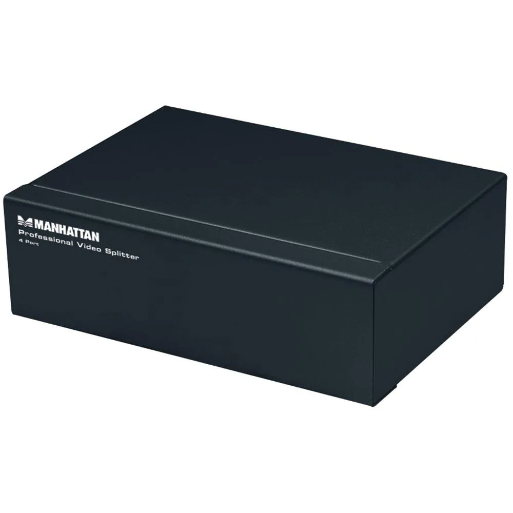 MANHATTAN MANHATTAN 207348 VGA Splitter 4 Port — product photo
