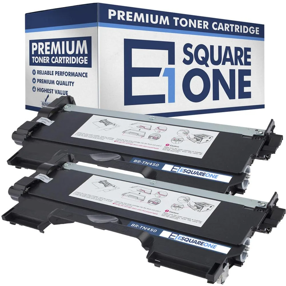 eSquareOne eSquareOne S1-BR-TN420-02 Black Toner Cartridge 2-Pack (2600 Pages) — product photo