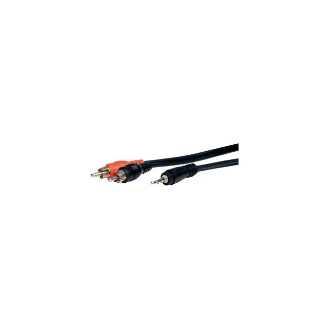 Nlp Comprehensive Nlp Comprehensive 10 ft 3.5 mm Stereo Male to 2 RCA Male Cable — product photo