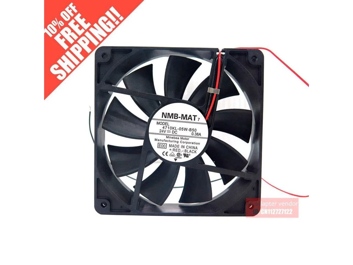 Fans Fans 4710KL-05W-B50 12025 0.38A 24V case fan — product photo