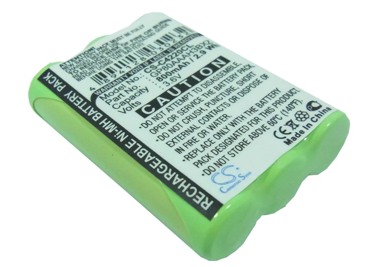 Estry Estry 800mAh 3.6V Ni-MH battery GP80AAAH3BXZ — product photo