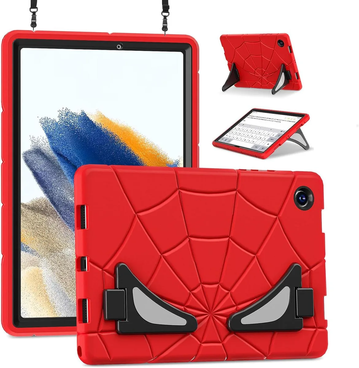 BONAEVER BONAEVER Hard-Shell Case Samsung Galaxy Tab A8 10.5 inch 2022 Red — product photo
