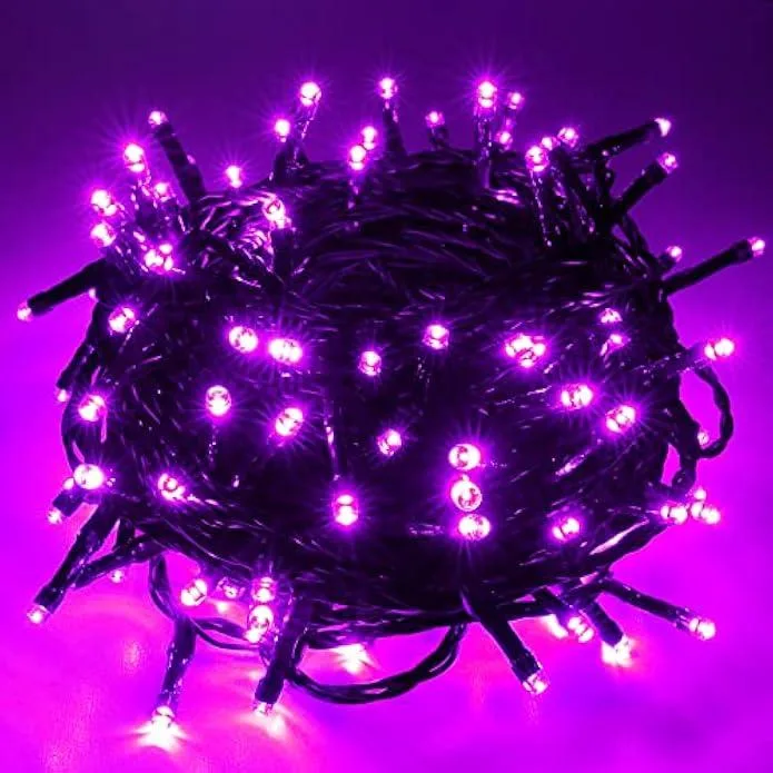 TAURKENAM TAURKENAM Purple 200 LED 66 ft String Lights Power Adapter — product photo