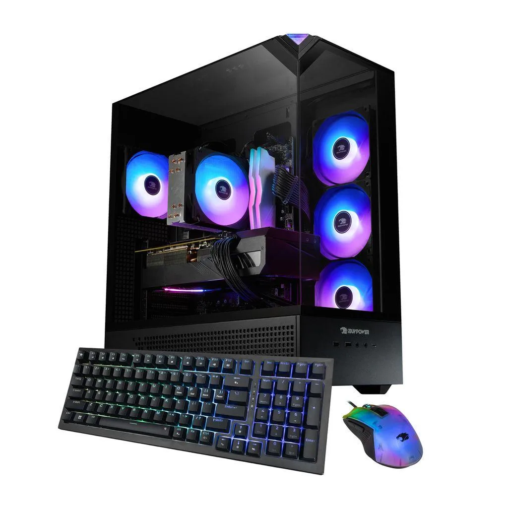 iBUYPOWER iBUYPOWER PB-EBI9N57-02 gaming PC i9-14900F RTX 5070 12GB 32GB DDR5 1TB NVMe — ürün fotoğrafı