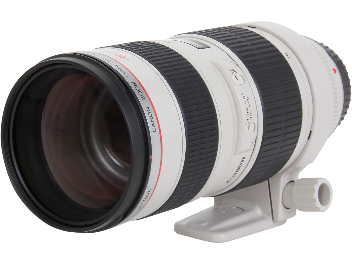 Canon Canon 2569A004 EF 70-200mm f/2.8L USM Telephoto Zoom Lens White — product photo