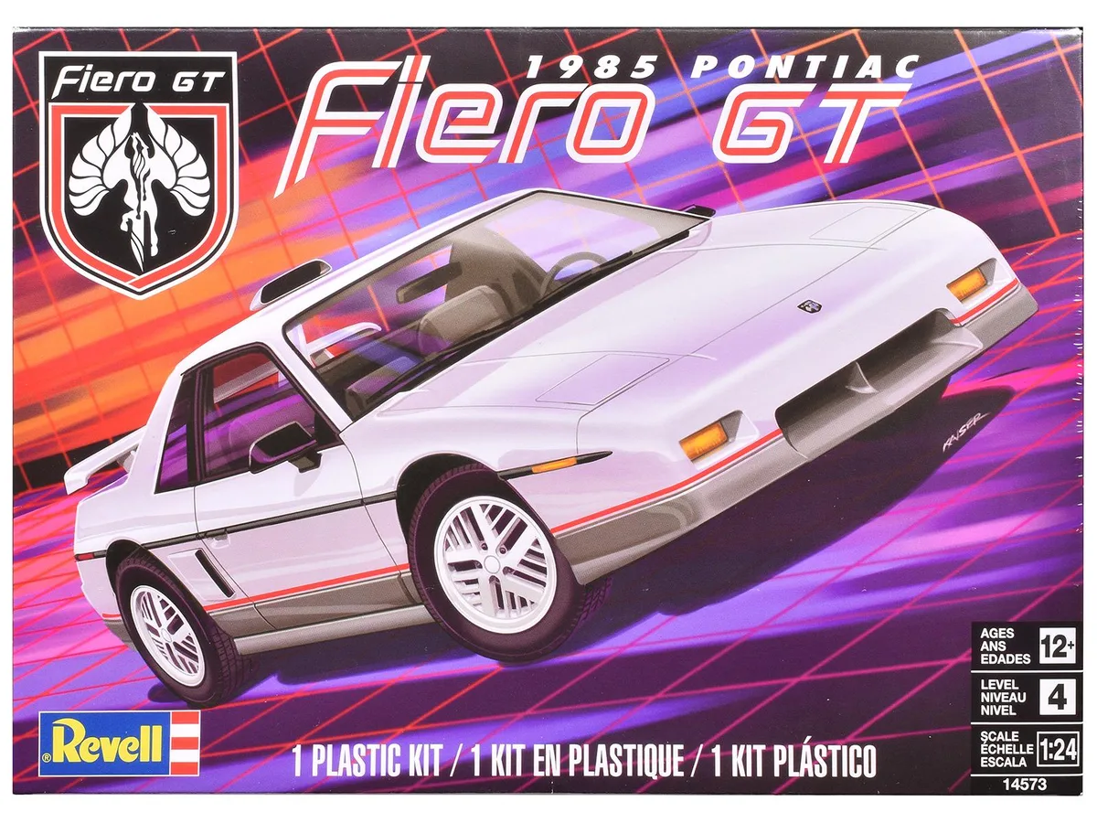 Revell Revell 1985 Pontiac Fiero GT 1/24 Model Kit Level 4 — product photo