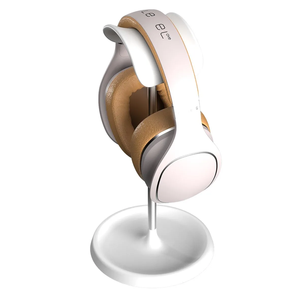  Lewitt EJ1000S Headphone Stand White 29.5 cm — product photo