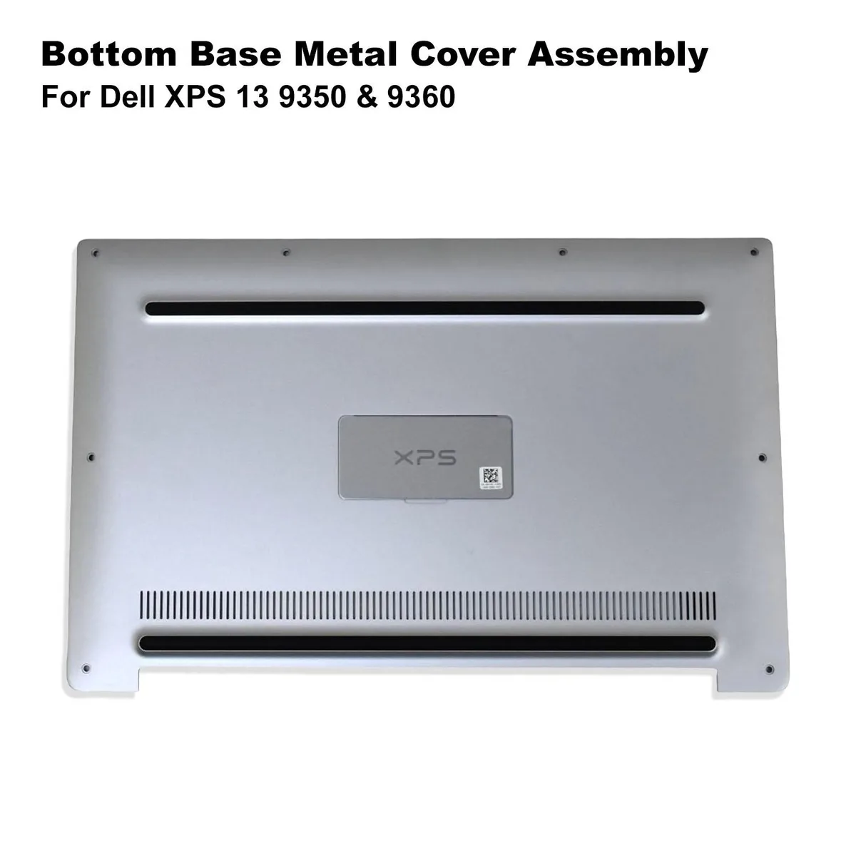 DELL DELL XPS 13 9350 9360 Bottom Base Assembly Silver VF755 — product photo
