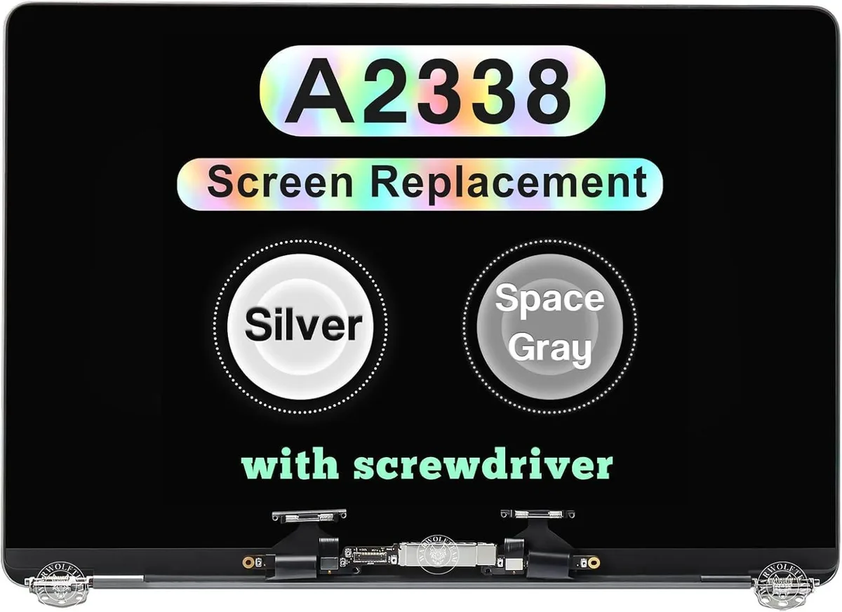 NUOLAISUN NUOLAISUN 13" laptop screen MacBook Pro A2338 M1 2020 M2 2022 Silver — product photo