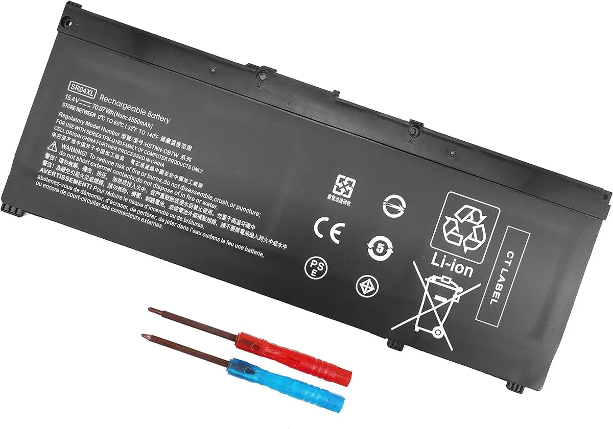 FOCUSTEC FOCUSTEC SR04XL SR03XL laptop battery 15.4V 70.7Wh 4550mAh 4-cell — product photo