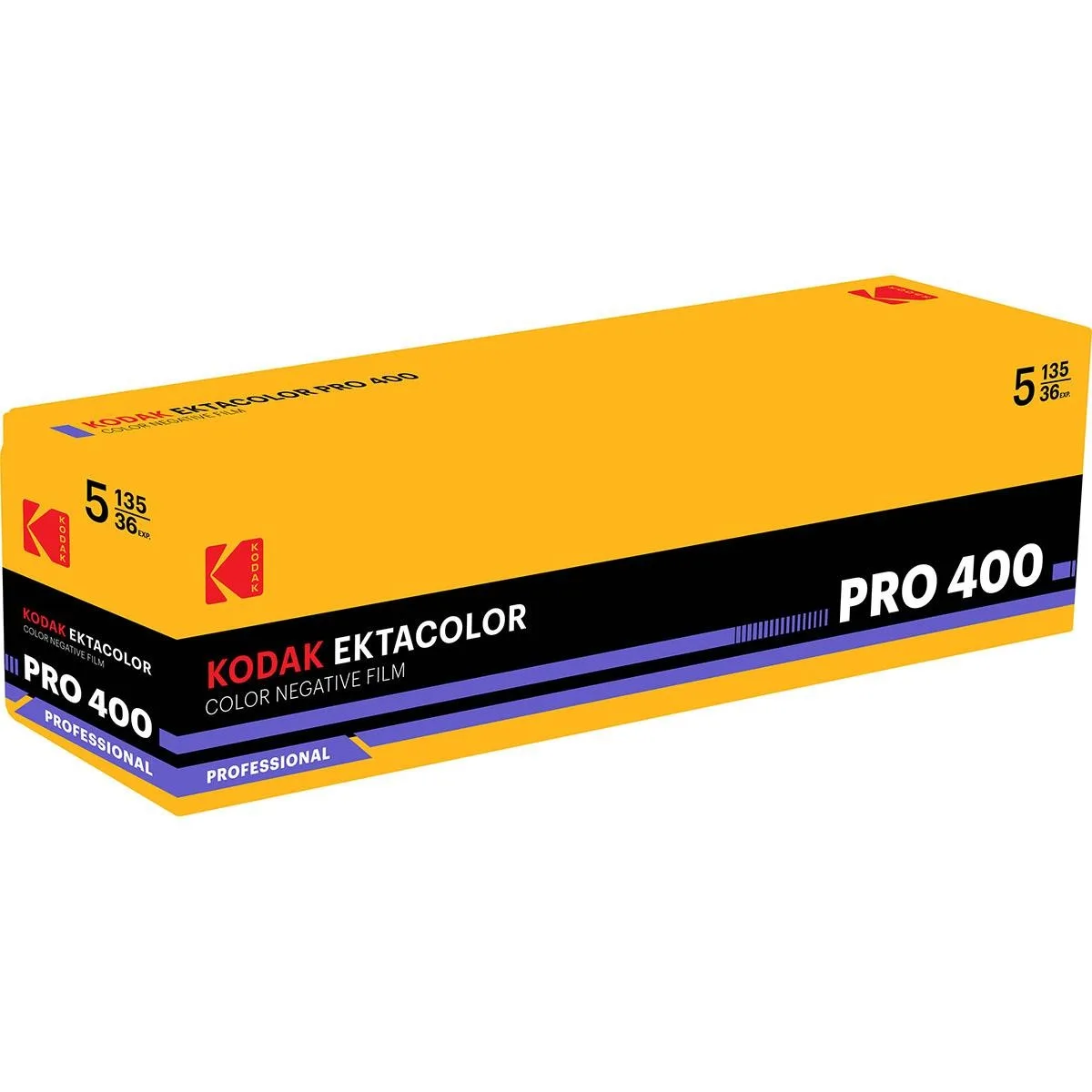 Kodak Kodak Ektacolor Pro 400 135 36exp 5-pack film camera — product photo