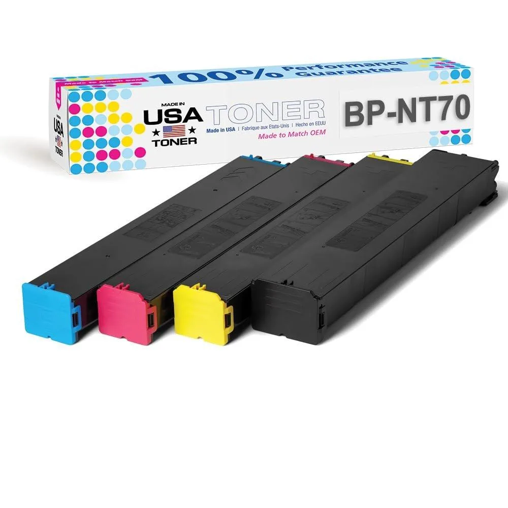 MADE IN USA TONER MADE IN USA TONER Compatible Sharp BP-NT70YA Yellow Toner Cartridge 24000 Pages — product photo