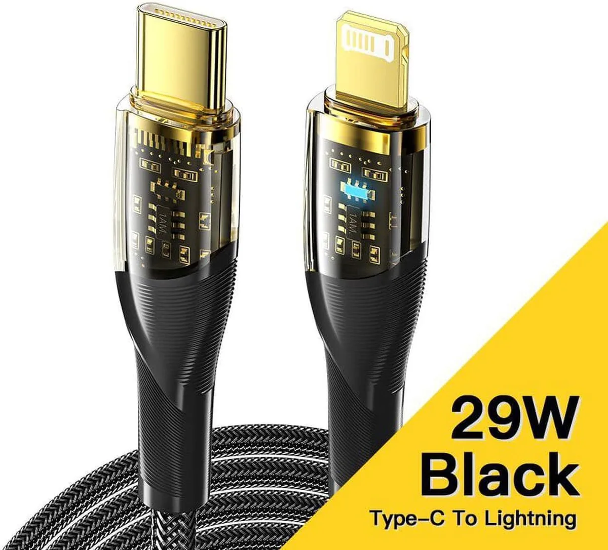 SMUGDESK SMUGDESK USB C to Lightning Cable 3.3ft 3A PD 29W MFi Certified — product photo