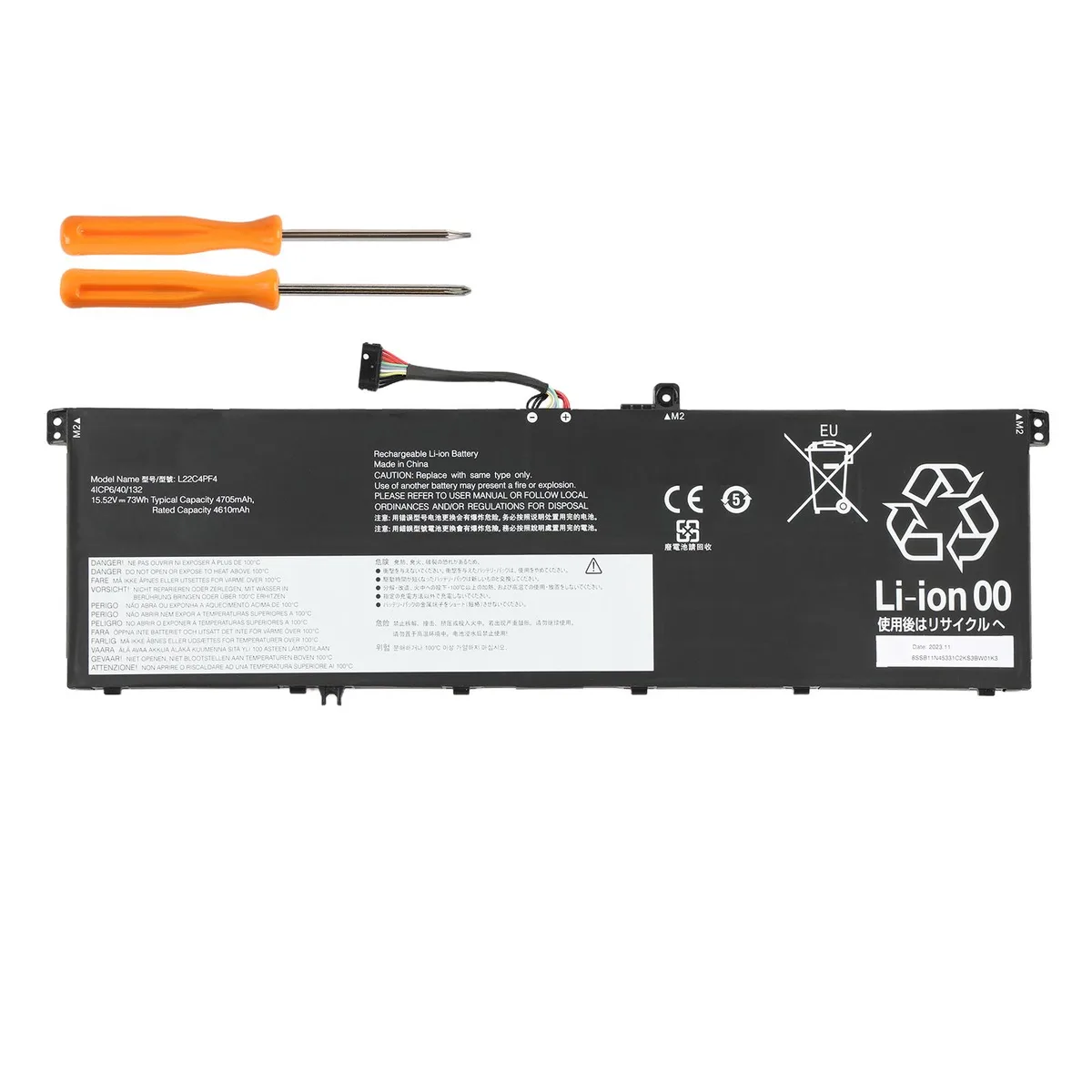 KingSener KingSener L22C4PF4 73Wh 15.52V laptop battery for Lenovo Yoga Pro 7 14IRH8 — product photo