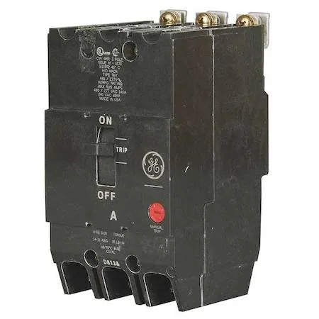 GE GE TEY3100 Molded Case Circuit Breaker 100A 3 Pole 277/480V AC — product photo