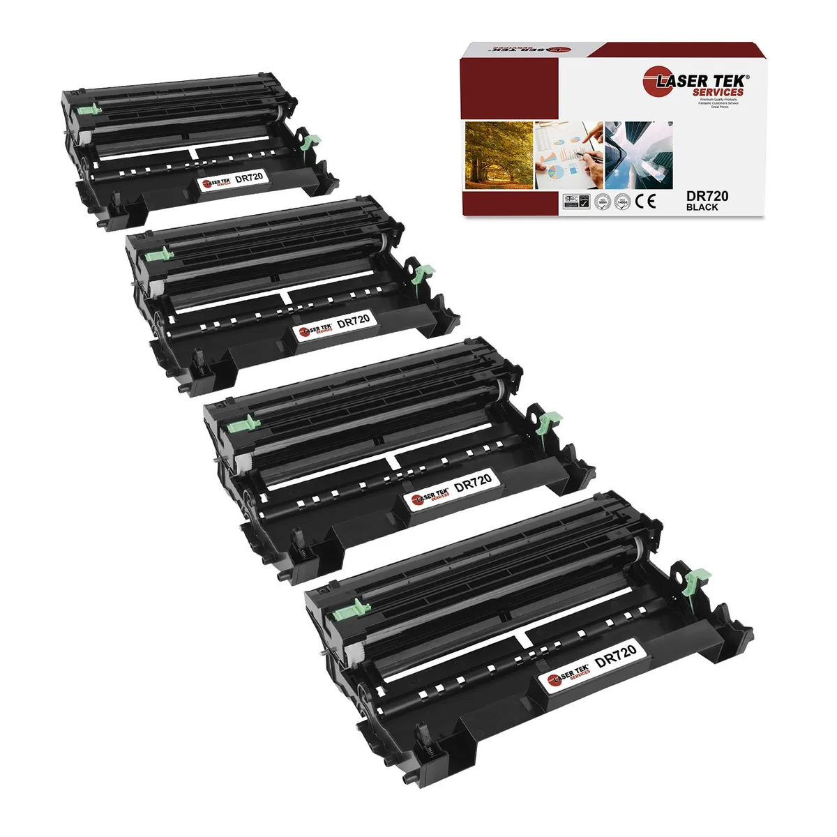 Laser Tek Services Laser Tek Services DR720 Black Drum Unit 4PK 30000 pages — product photo