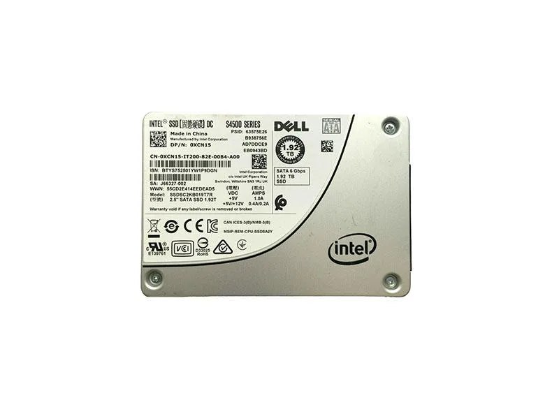 Intel Intel S4500 1.92TB SATA 2.5-inch 7mm internal SSD — product photo