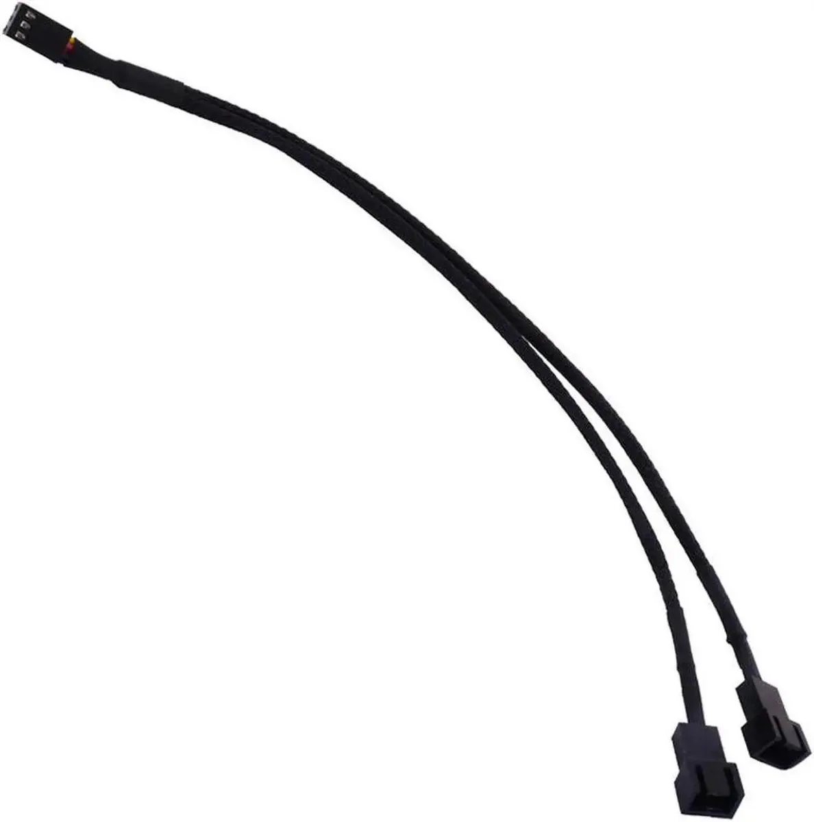 Vszerda Vszerda 3-pin 1-to-2 fan splitter sleeved cable 10 inches — product photo