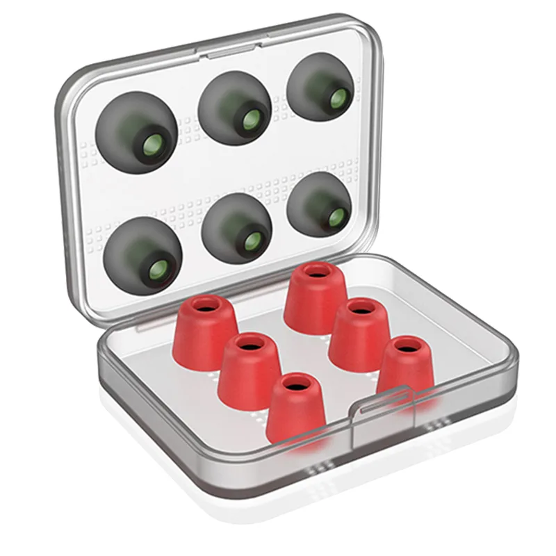 EN-Labs EN-Labs PREATIP6PRD Memory Foam Earphone Tips 6 Pairs Red — product photo
