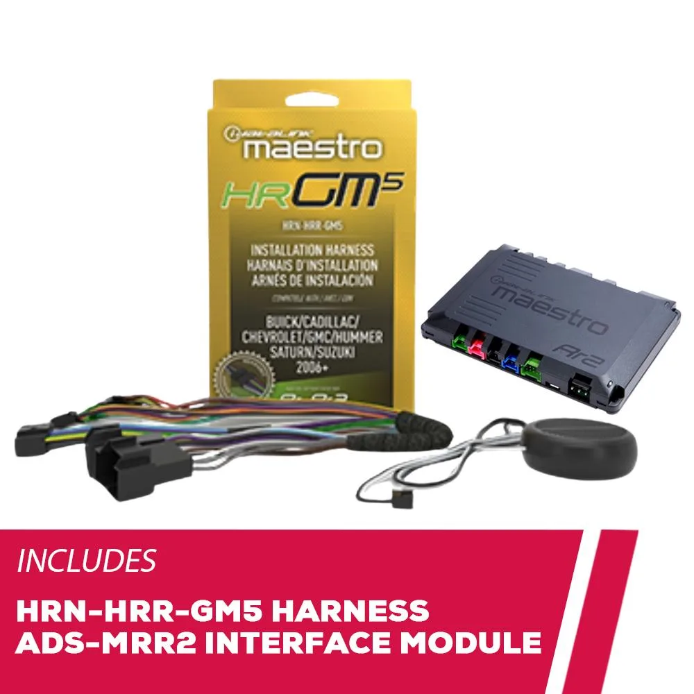 iDatalink iDatalink HRN-HRR-GM5 Harness with ADS-MRR2 Module — product photo
