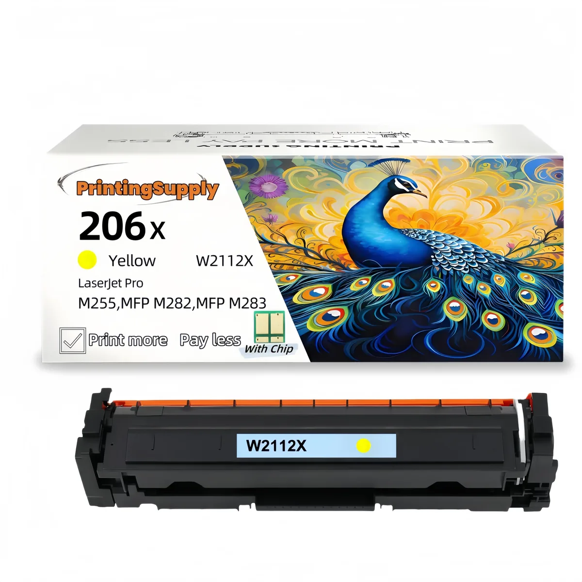 Ninestar Technology Ninestar Technology 206X Yellow High-Yield Toner Cartridge 4-Pack — product photo