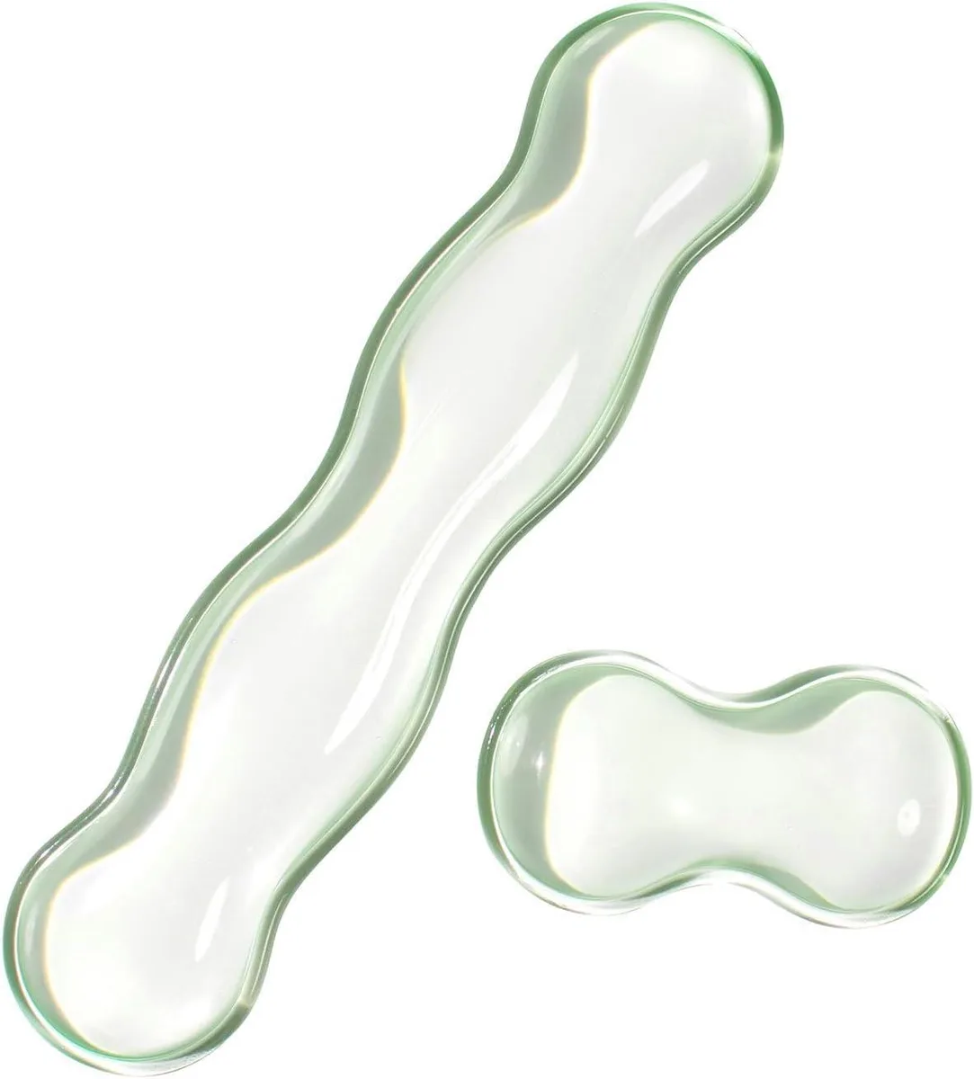 Emerson Emerson Clear Gel Wrist Rest Set Green 60/75% — product photo