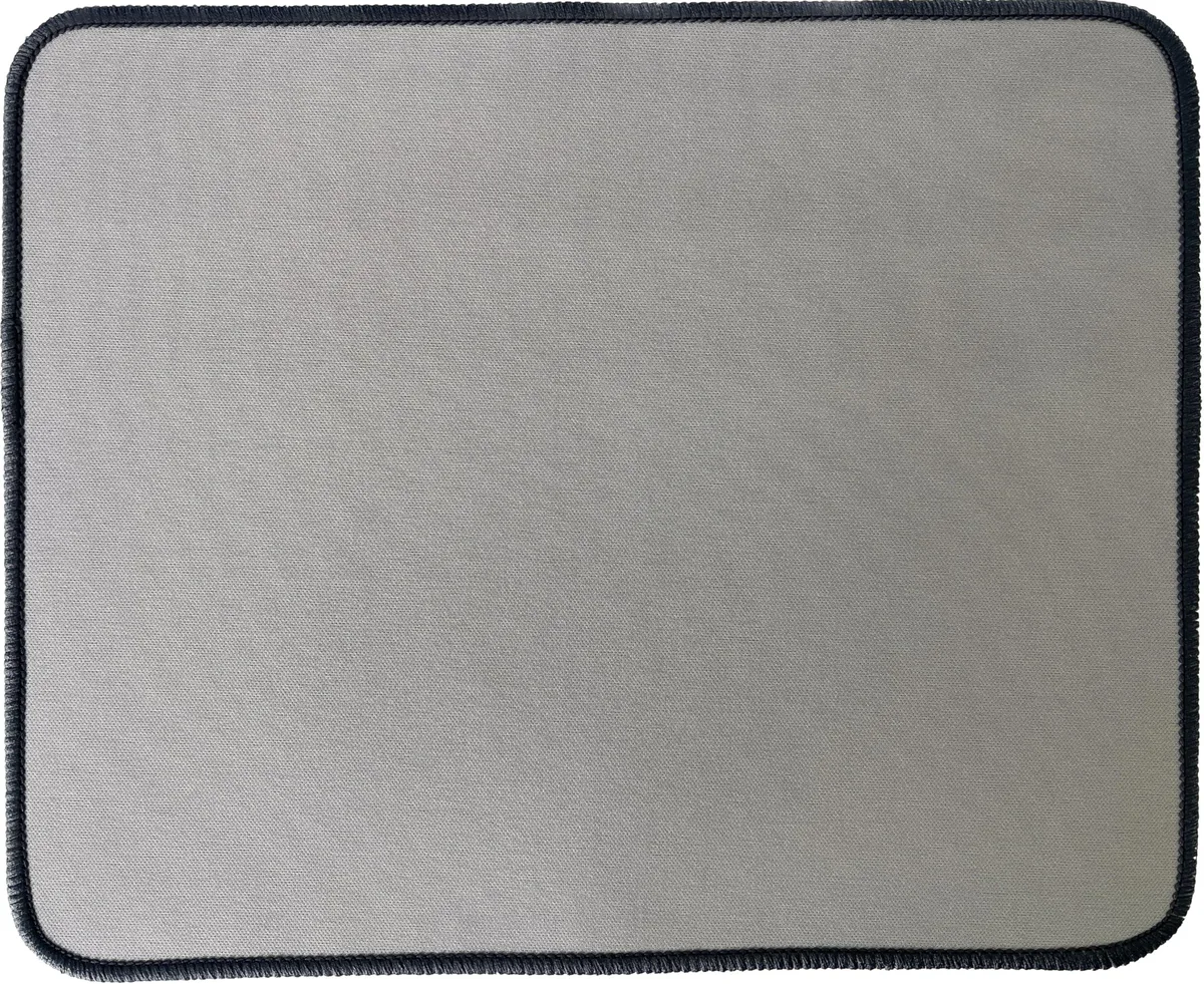  MAT FAMILY Mouse Pad Ice Gray 10.2x8.3x0.12in Stitched Edge — product photo