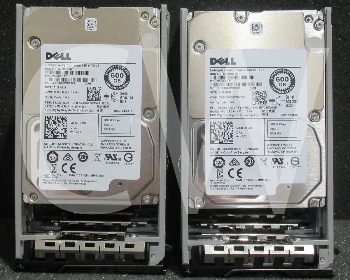 DELL DELL ST600MP0005 600GB 15000RPM 12Gbps 2.5" SAS HDD — product photo