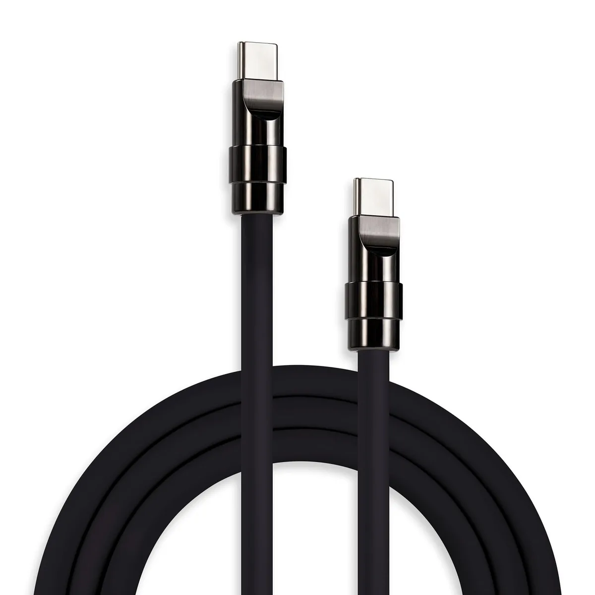 BoYata BoYata Black Samurai Edition 240W USB-C Cable 2 in 1 accessory — product photo