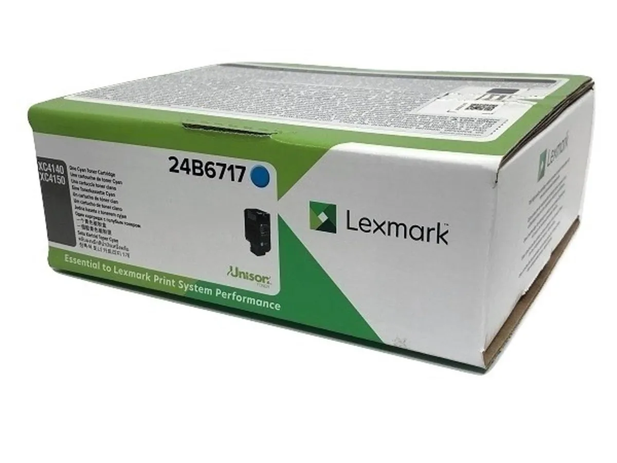 Lexmark Lexmark 24B6717 Cyan Toner Cartridge 13000 Pages — product photo