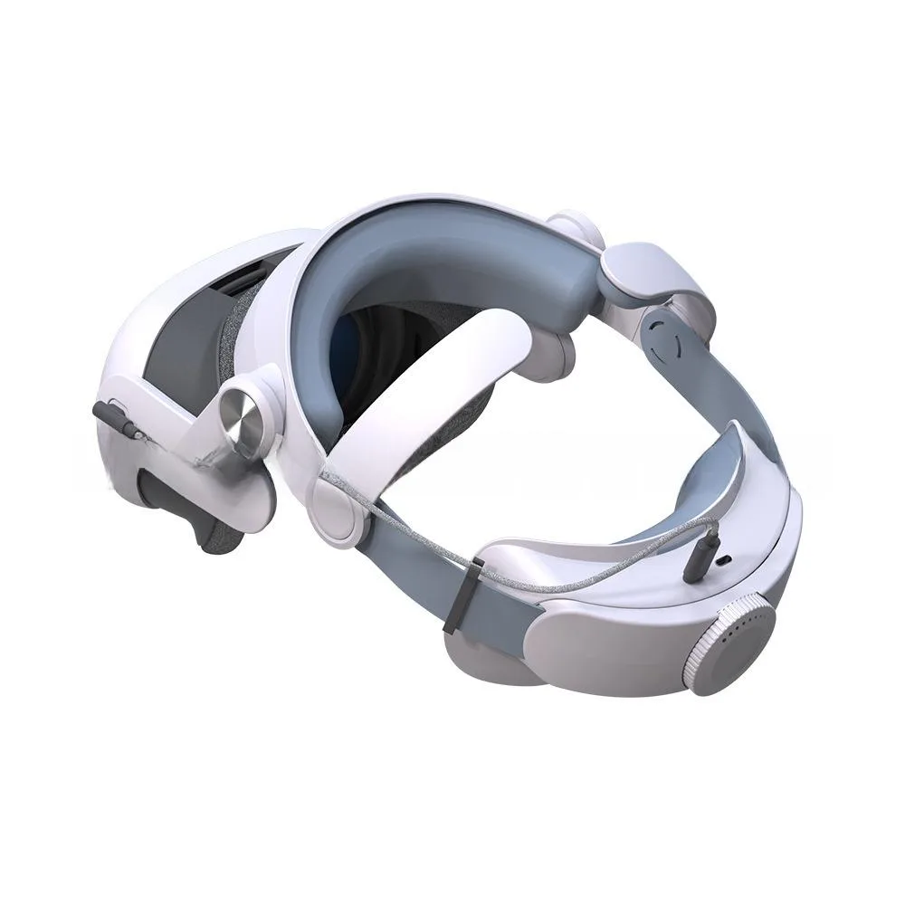 TOPWOLF TOPWOLF SS-T3-001 Elite Battery Head Strap White vr accessory — product photo