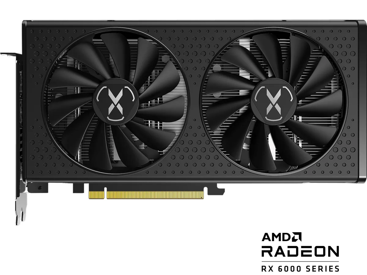 XFX XFX RX-66XT8DFDQ Radeon RX 6600 XT graphics card — product photo