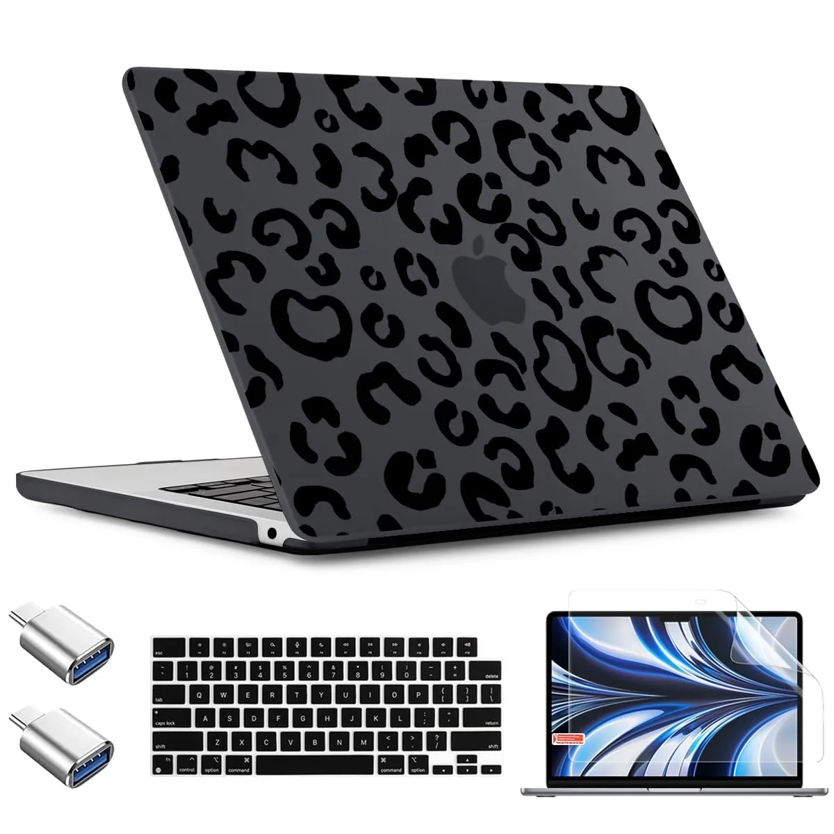 ARENTI ARENTI A3240 2 in 1 accessory for MacBook Air 13.6 inch 2025 2024 2023 2022 A3113 A2681 — product photo