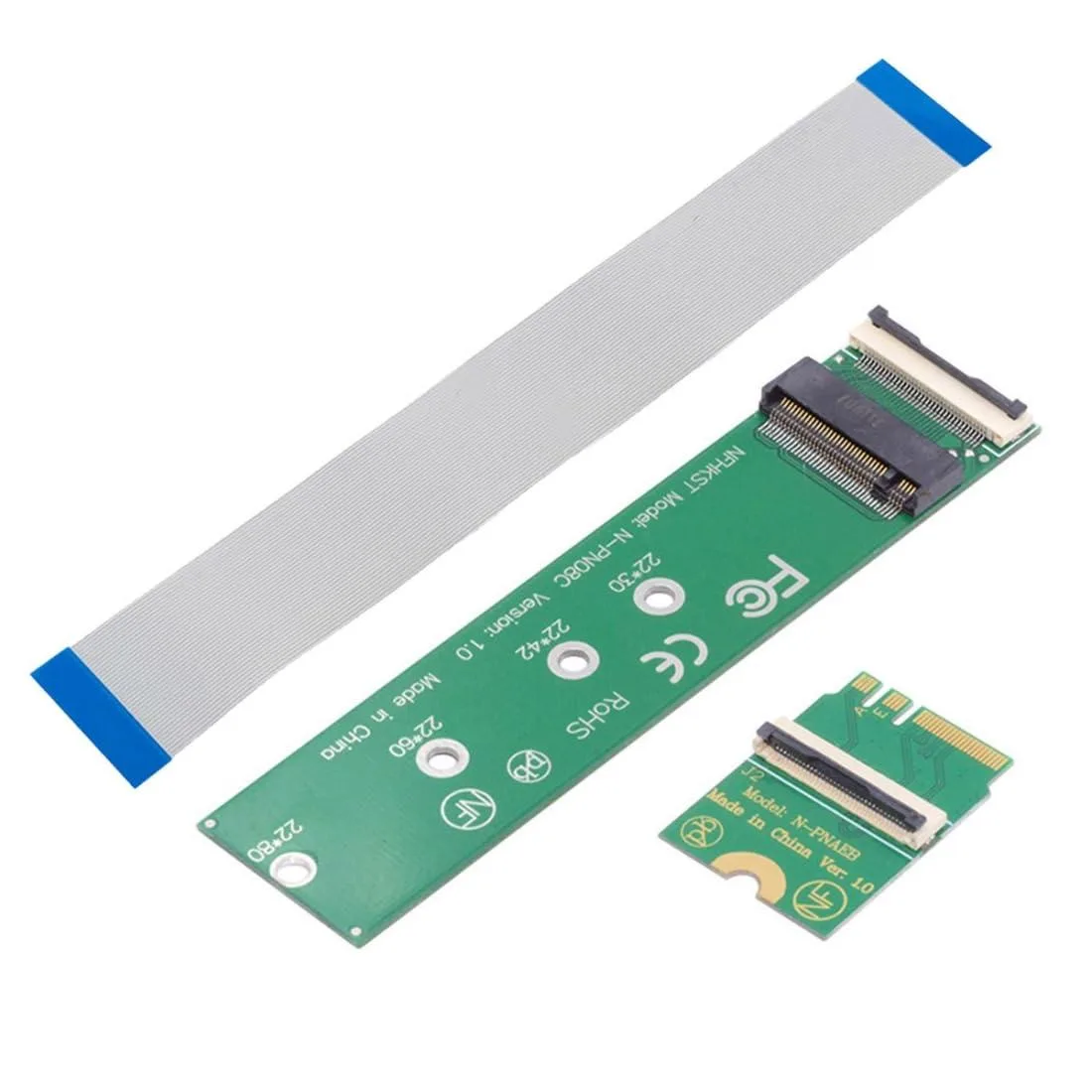 LORDWORLD LORDWORLD M.2 A+E Key to NVME M-Key Adapter 15cm — product photo