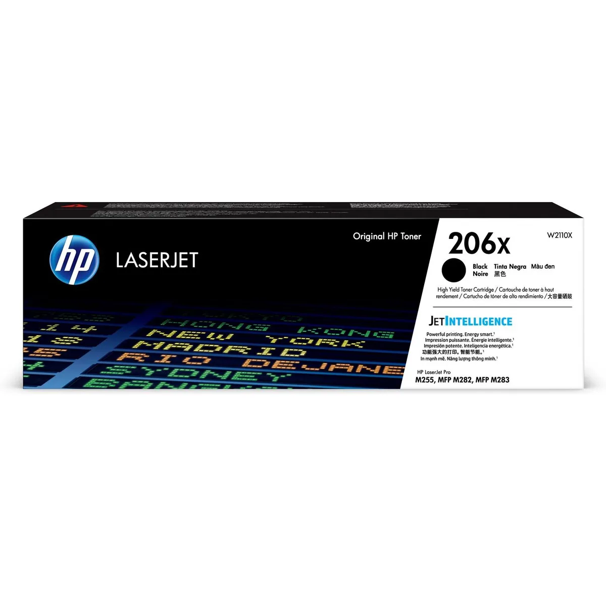 HP HP 206X W2110X High Yield Black Toner Cartridge ~3150 pages — product photo