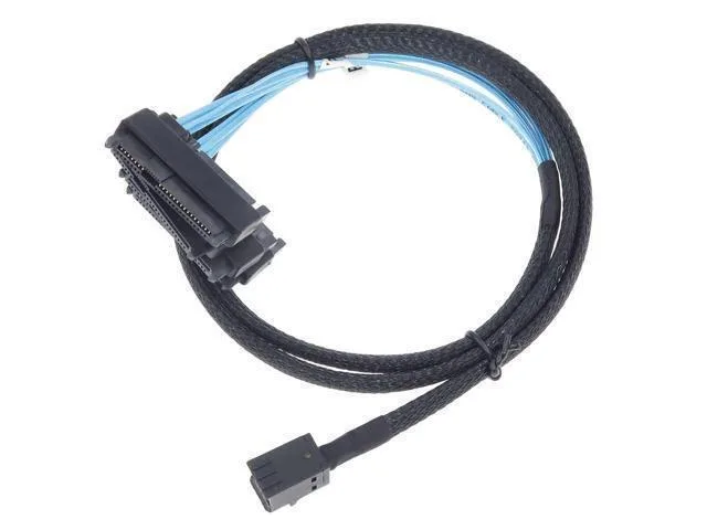LORDWORLD LORDWORLD Mini SAS SFF-8643 to SFF-8482 29Pin Sata Power 1M sas cable — product photo