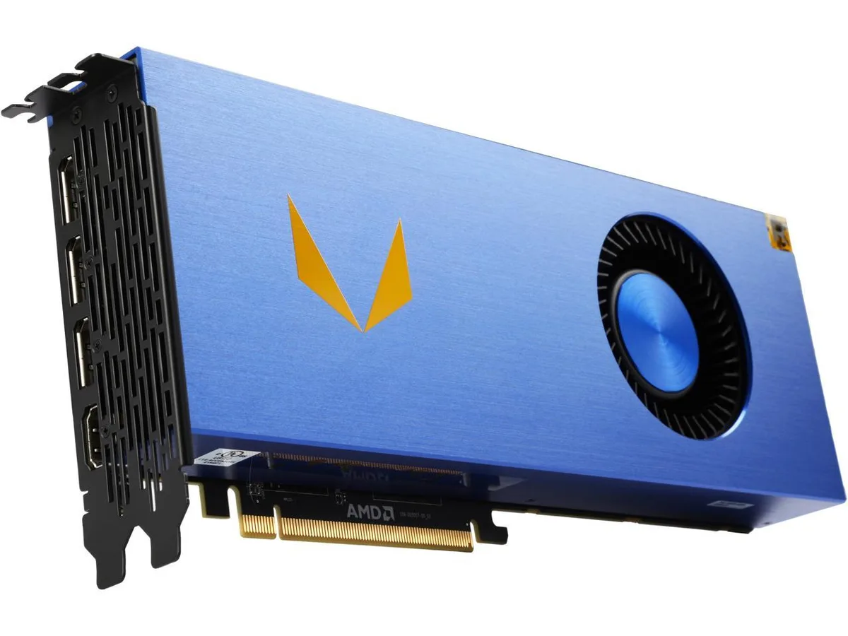 AMD AMD Radeon Vega Frontier Edition 100-506061 16GB 2048-bit HBM2 workstation graphics card — product photo
