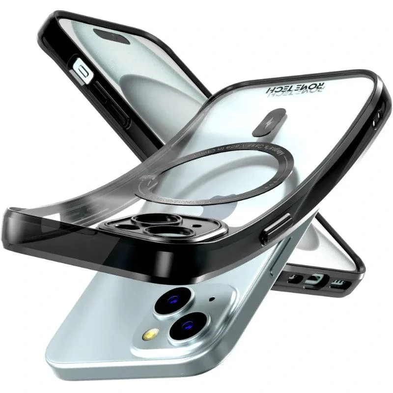 Rome Tech Rome Tech iPhone 14 Clear Holster Case with MagSafe Black — product photo