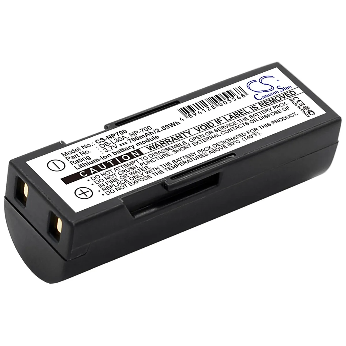Cameron &amp; Co Cameron &amp; Co DS-CS-NP700 camera battery 3.7V 700mAh Li-ion — product photo