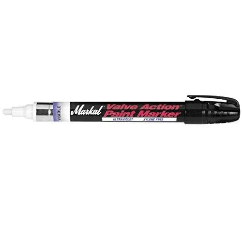Markal 97054 invisible UV paint marker medium tip metal barrel clip cap
