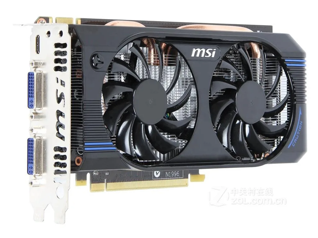 MSI MSI N560GTX V5 1G-SE GDDR5 1GB graphics card — product photo