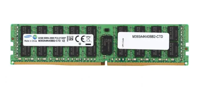 SAMSUNG SAMSUNG M393A4K40BB2-CTD 32GB DDR4 2666 ECC Registered CL19 1.2V 288-pin server RAM — product photo